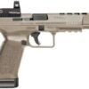 Canik TP9SFx 9mm Desert Tan Pistol with Vortex Venom 6 MOA Red Dot