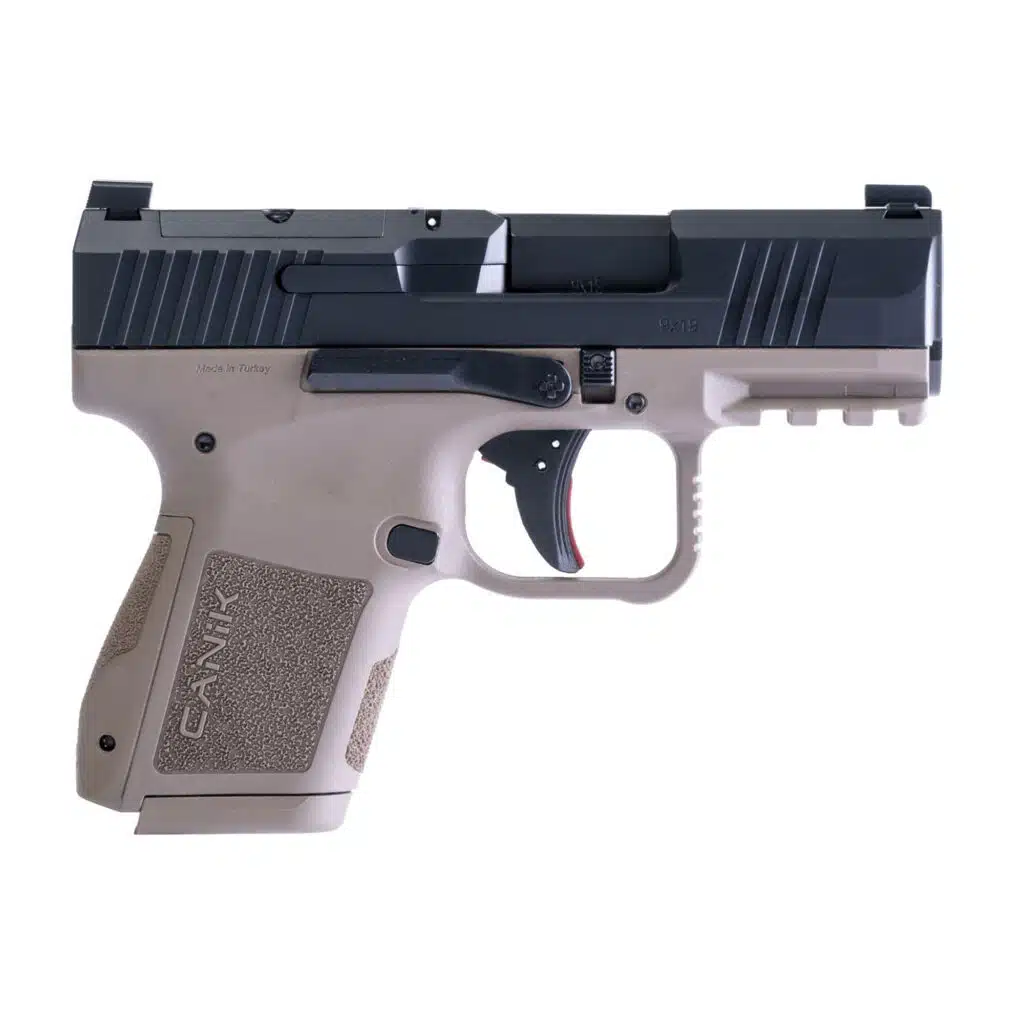 Canik Mete MC9, 9mm Pistol, Semi-Automatic, FDE/Black (HG7620BD-N)